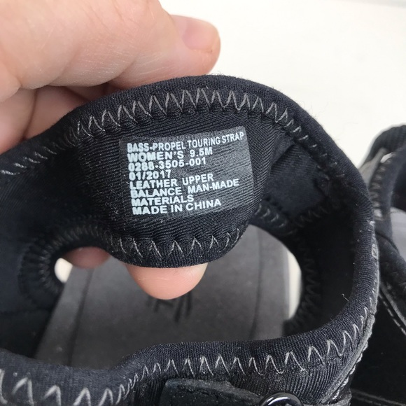PROPEL by Bass TOURING STRAP Sport Sandals 9.5 - Picture 3 of 8